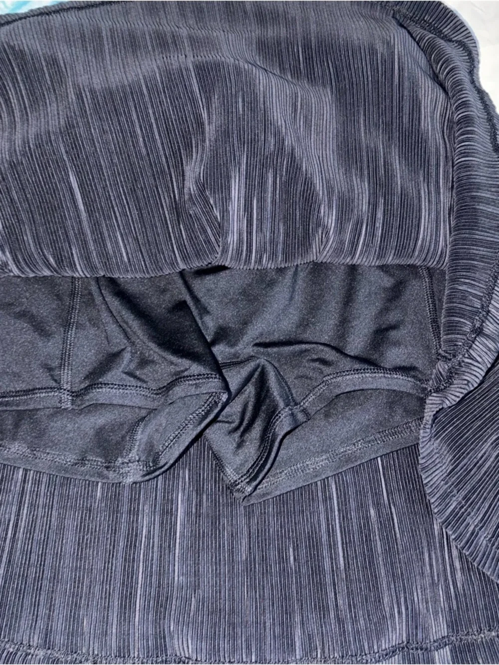 Alo Plisse Black Tennis Skort - Picture 4 of 6
